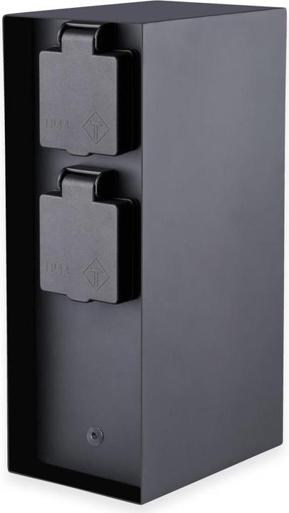 Image du produit Bold Garden Colonne de prises BOLD POWER Orio 10040 double, IP44, avec minuterie (2 x)