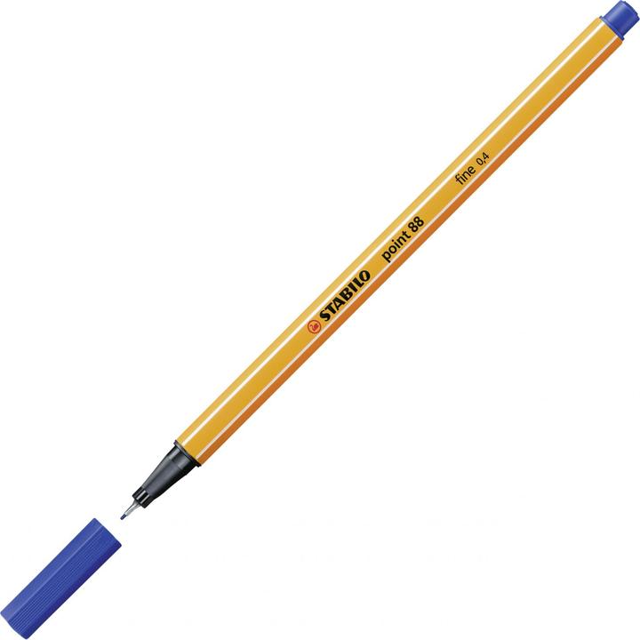 Produktbild STABILO point 88 Fineliner (Blau, 10 x)