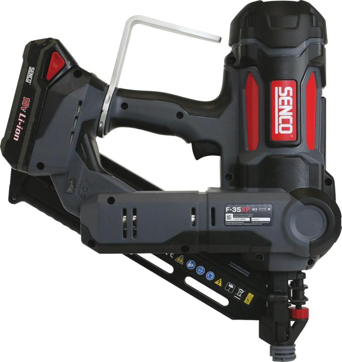 Actual product image Senco F-35 XP Fusion cordless frame nailer strip nailer 18 V 50-90 mm ( 10G2001N ) + 2x rechargeable