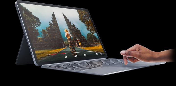 Image du produit Lenovo Tab P11 Pro avec clavier DE et Pen 2 (WLAN uniquement, 11.50", 128 Go, Gris ardoise)