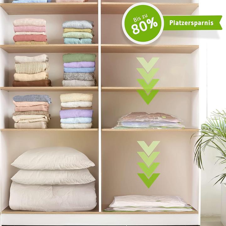Immagine prodotto Nordic Vakuumbeutel-Set für Kleidung (6x, Grösse S)