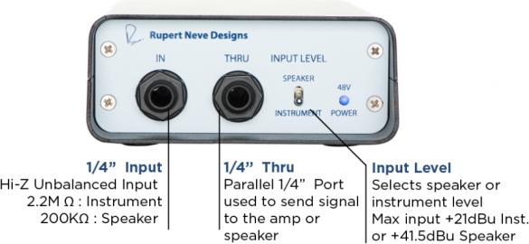 Actual product image Rupert Neve Designs Neve RNDI actieve DI