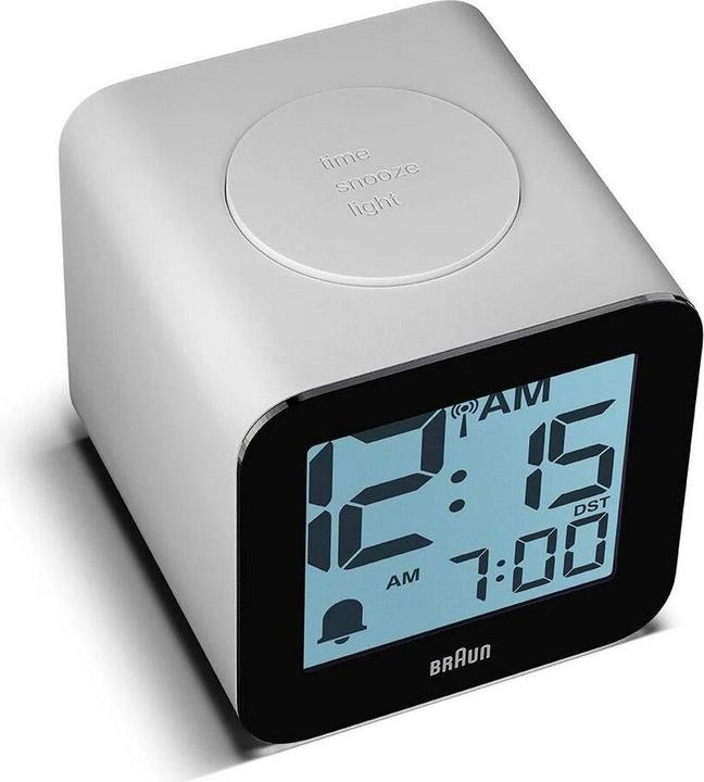 Actual product image Braun BC25WP-DCF Funkwecker mit Sprachansage