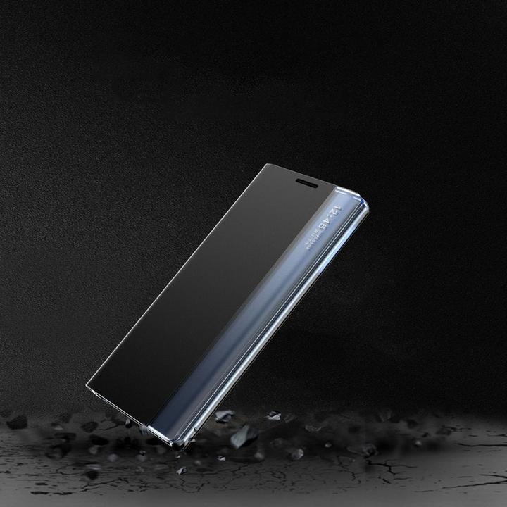 Produktbild Hurtel Neues Sleep View Case mit Klappe und Ständer für Samsung Galaxy A35 – blau (Samsung Galaxy A35)