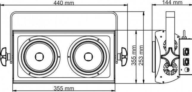 Immagine prodotto Briteq Accecatore COB 2x100 W (LED)