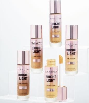 Image du produit Makeup Revolution Bright Light Face Glow Teint éclaircissant pour la peau Finition éclatante Illuminate Medium (Illuminate Medium)