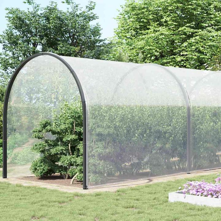 Produktbild VidaXL Transparente Plane mit Ösen 10x10 m Polyethylen durchsichtige Plane (10 x 10 m)
