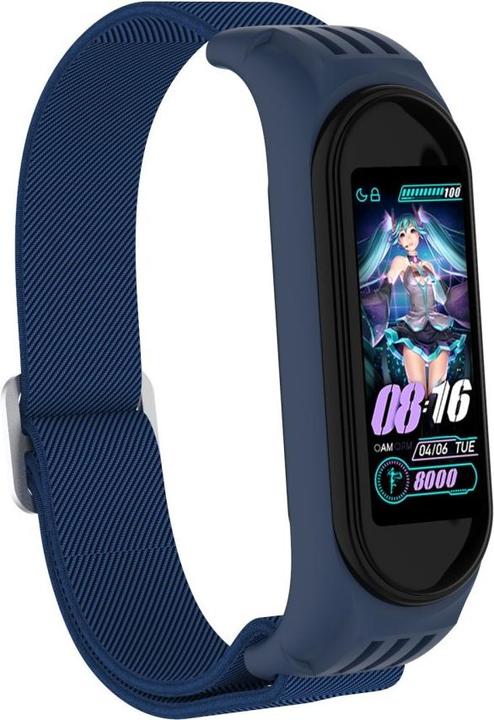 Actual product image Cover-Discount Xiaomi Mi Band - nylon bracelet blue (Nylon)