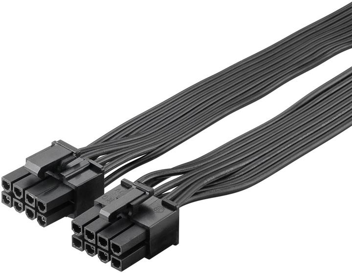 Produktbild Goobay Netzteil-Kabel 8-Pin-Stecker auf Dual 6+2-Stecker für PCIe