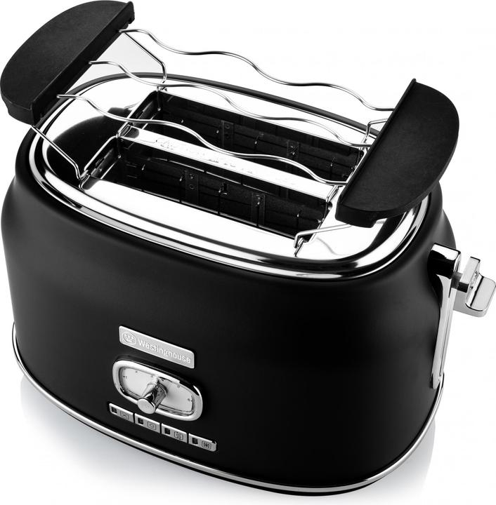 Immagine prodotto Westinghouse Set colazione retrò, tostapane a 2 scomparti + bollitore da 1,7 l (1.70 l)