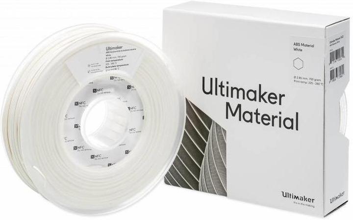 Actual product image Ultimaker Filament (ABS, 2.85 mm, 750 g, White)