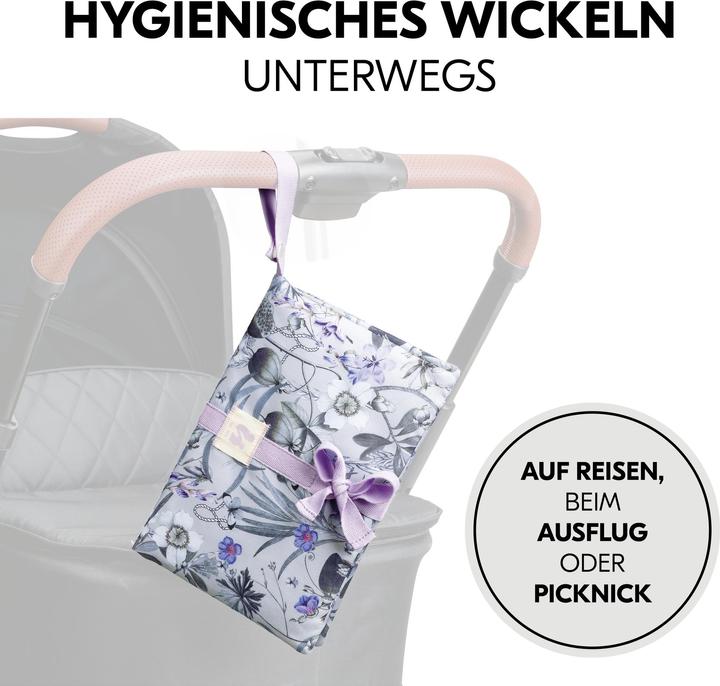 Actual product image Hauck Change N Walk Floral Grey