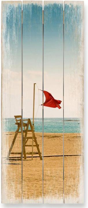 Produktbild Trenddeko Rote Fahne - Panorama (40 x 100 cm)