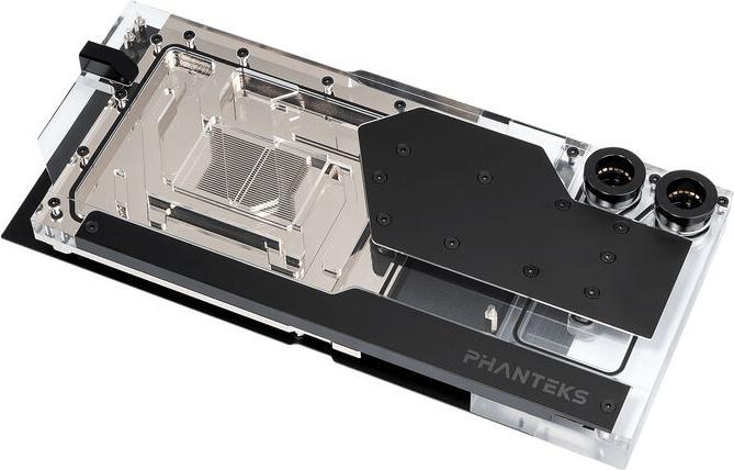Actual product image Phanteks Glacier Ez-Fit G40 RTX 4090 Asus GPU water cooler, D-RGB - black