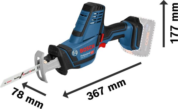 Image du produit Bosch Professional Gsa 18v-Li C