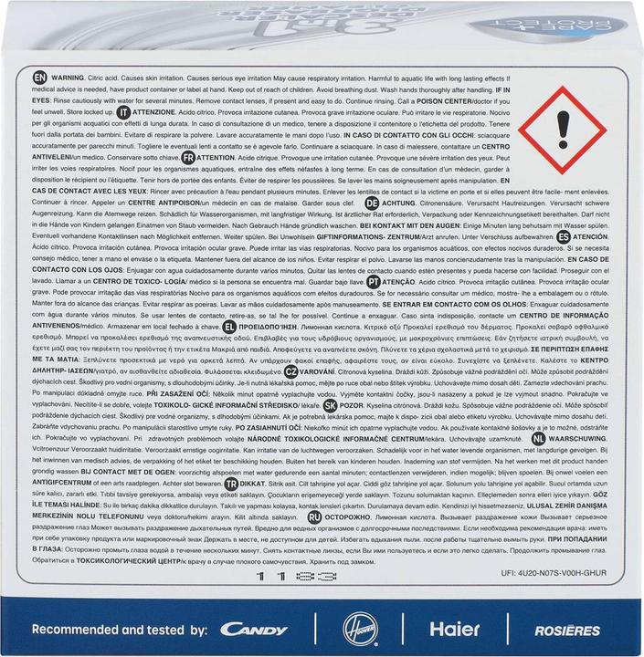 Nutritional values and ingredients Care + Protect CPP1250DW (600 ml)