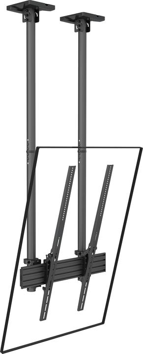 Produktbild Multibrackets Deckenhalter, 40"-100", schwarz, neigbar 15°