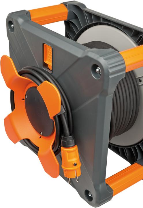 Productafbeelding Brennenstuhl professioneleLINE kabelhaspel met Powerblock KC 5100 IP44 50+5m H07RN-F 3G1,5 (50 m, 1.50 mm²)