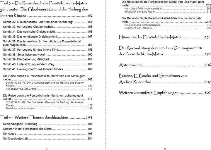 Produktbild Die Deutung der Persönlichkeits-Matrix mit Lenormandkarten (Deutsch, Andrea Rosenthal, 2021)
