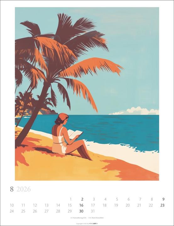 Produktbild Book Love Kalender 2026 (30 x 39 cm, Deutsch)
