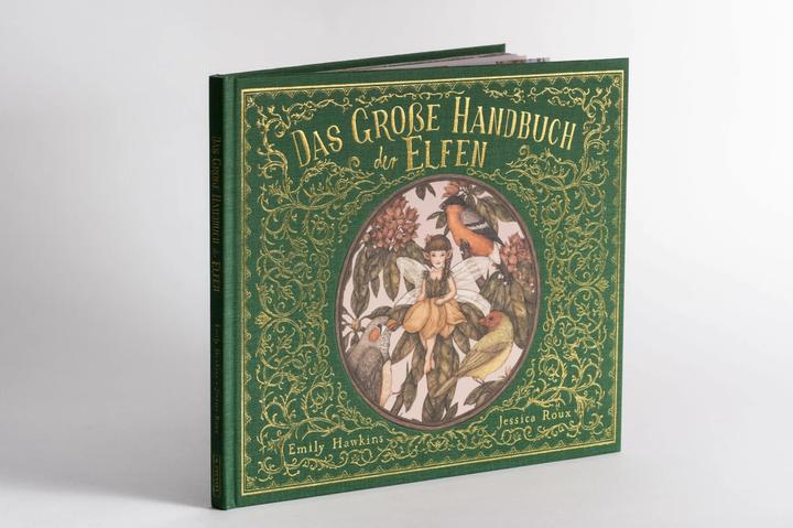 Actual product image Das grosse Handbuch der Elfen (German, Emily Hawkins, Jessica Roux, 2020)