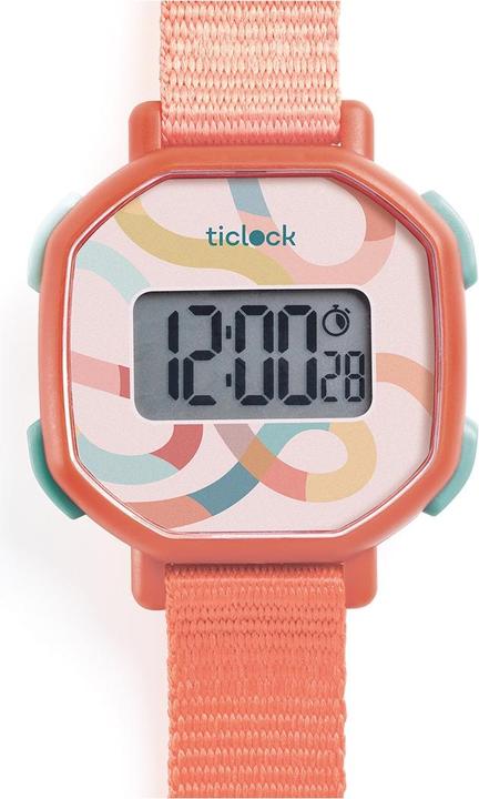 Djeco Digitale Armbanduhr Pastel volute