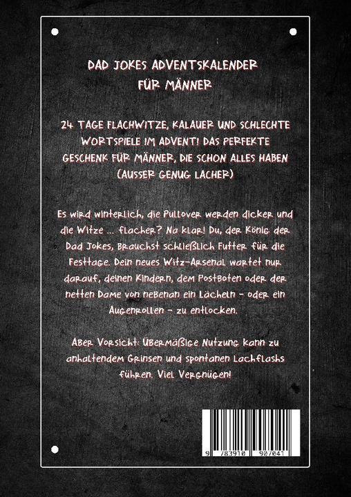 Image du produit Calendrier de l'Avent des blagues de papa