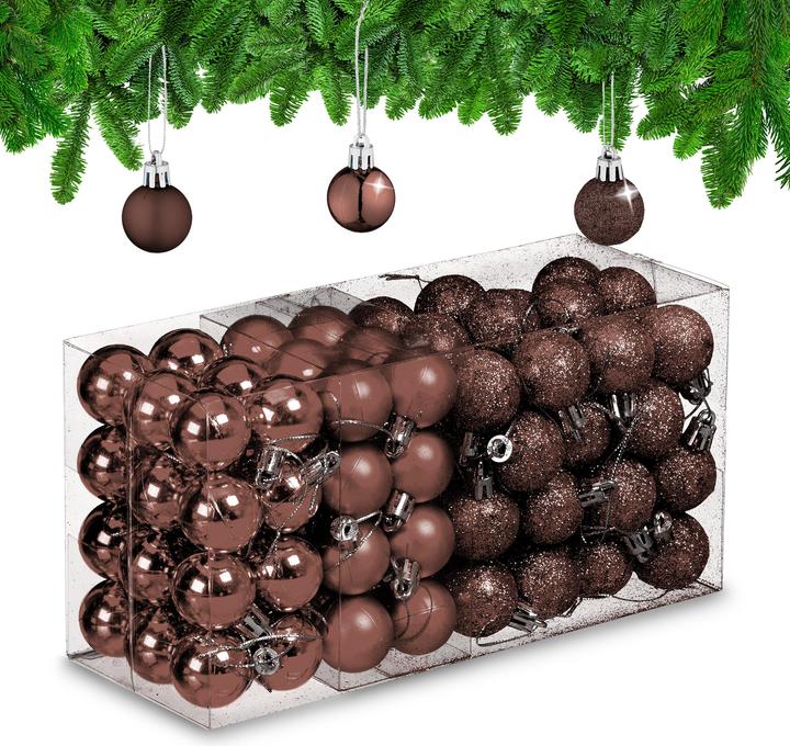 Image du produit Relaxdays 96x boules-de-Noël (96 -pièce)