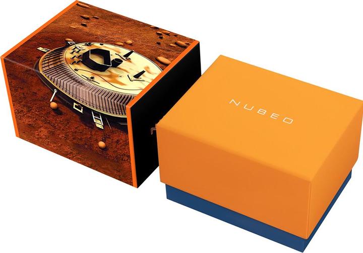 Actual product image Nubeo NB-6080-01 Men's watch Huygens Automatic Limited 43mm 5ATM