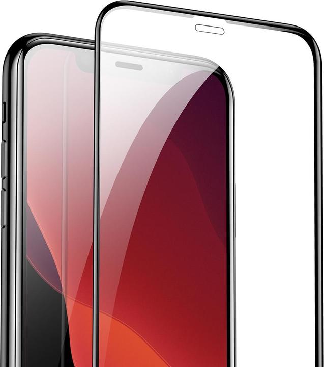 Produktbild Baseus 0.3mm Full-screen and Full-glass Tempered Glass Film(2pcspack+Pasting Artifact) for iP XS Max/11... (2 Stück, Apple iPhone XS Max, Apple iPhone 11 Pro Max)