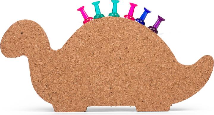 Actual product image Novelty Magnetic cork pinboard dinosaur (Bulletin board, 10 x 10 x 10 cm)