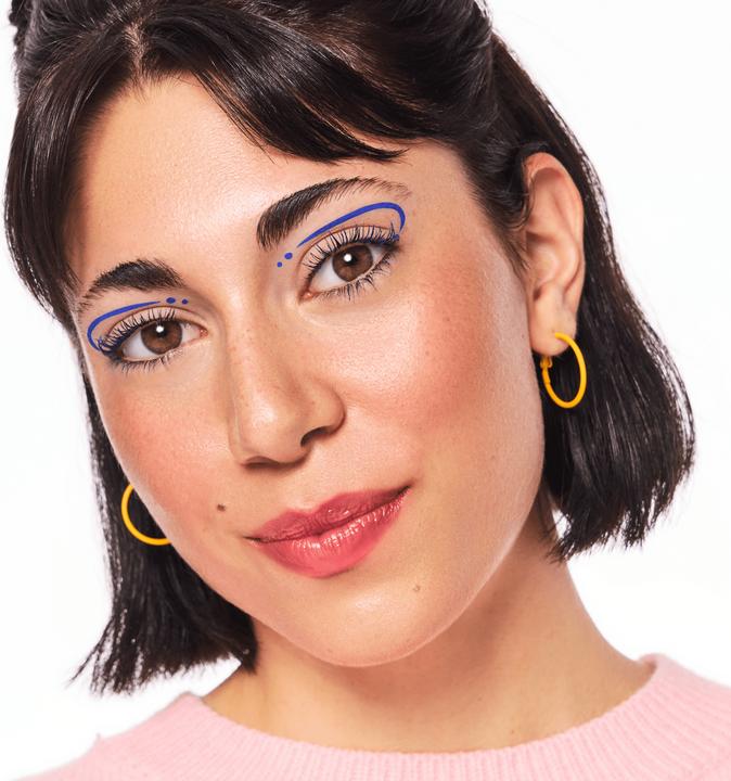 Actual product image essence COLOUR it! liquid eyeliner (01 Royal Blue)