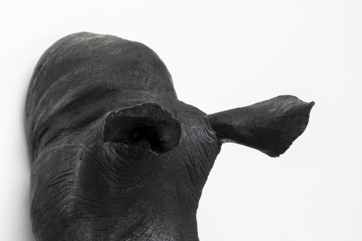 Image du produit Kare Design Objet Déco Tête de Rhino Antique Black