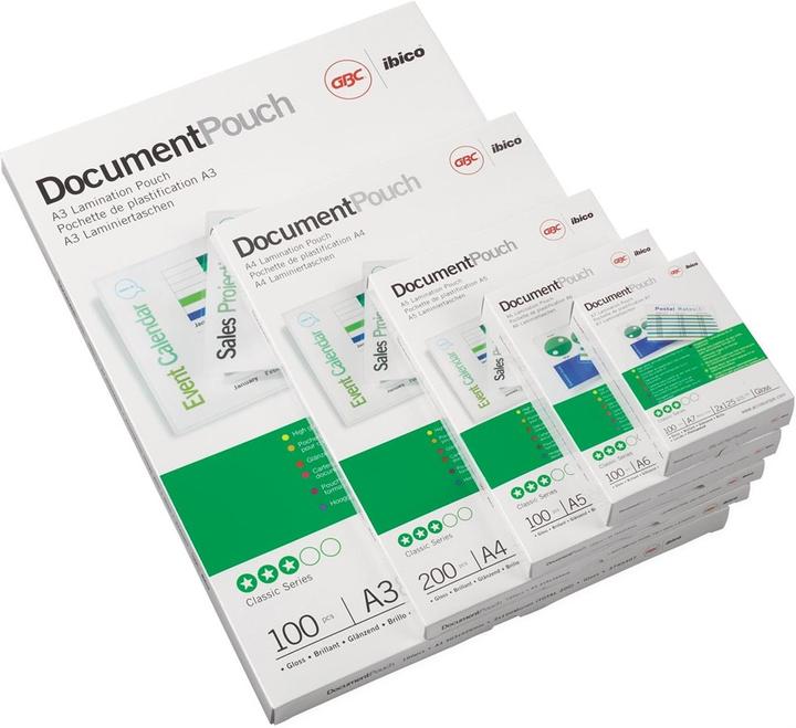 Actual product image GBC Premium quality laminating films (A4, 100 Piece, 250 µm)