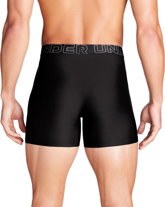 Produktbild Under Armour Boxershort Sportlich Figurbetont UA PERFORMANCE TECH - SOLID 6 IN 3PK (XL, 3er Pack)