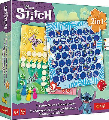 Produktbild Trefl 2-in-1 Spielebox Disney Lilo & Stitch - Deutsche Version (Englisch, Deutsch, Italienisch, Französisch)
