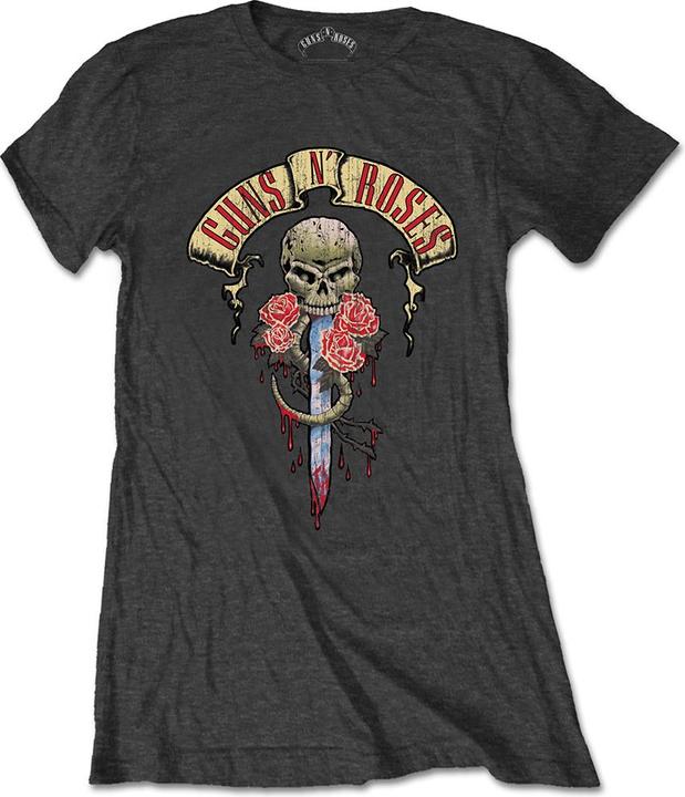 Actual product image Guns N Roses Dripping Dagger (Girlie) (XL)