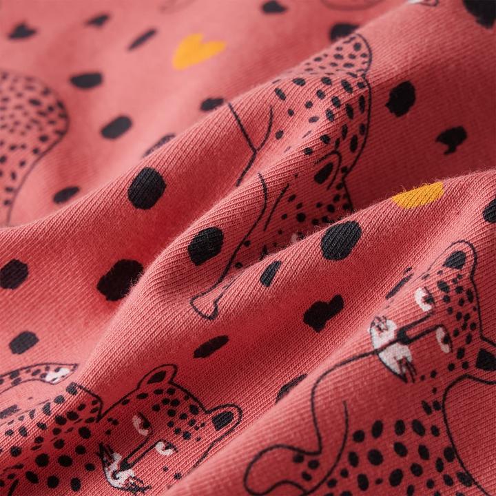 Immagine prodotto VidaXL Pigiama per bambini con maniche lunghe rosa scuro 116,Materiale: 95 (116)