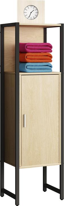 Produktbild VCM Badmöbel Midischrank Badschrank Edino (33 x 30 x 114 cm)