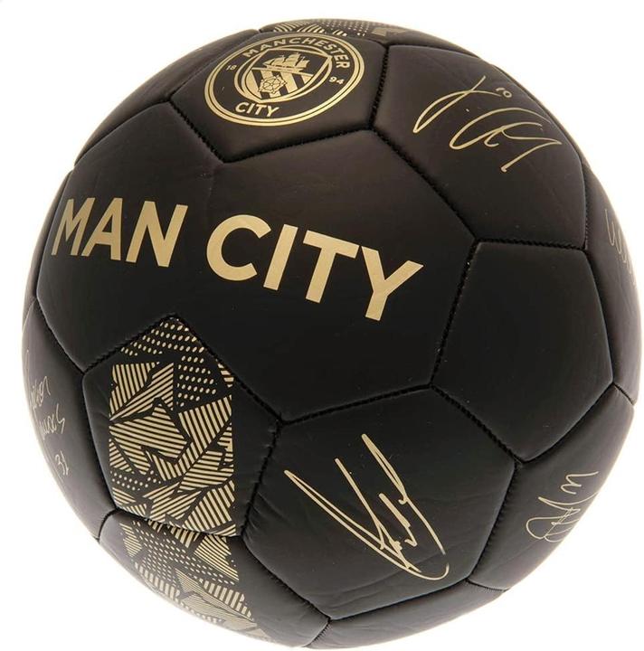 Image du produit Manchester City FC Football Fantôme Avec Signatures (1)