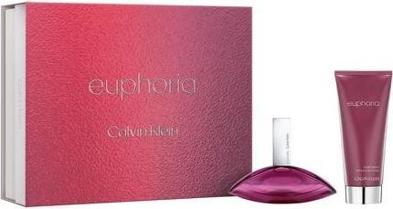 Produktbild Calvin Klein Women's Euphoria Geschenkset 50ml Eau de Parfum 100ml Body Lotion - 2er Pack (Parfum set)