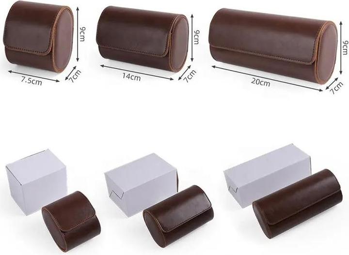 Actual product image PhoneLook Luxurious and high-quality watch storage box and soft watch cushion 2 watches