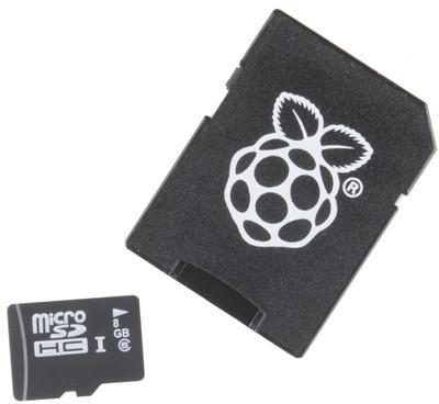 Image du produit Raspberry Pi Carte microSD Pi 16 Go avec NOOBS