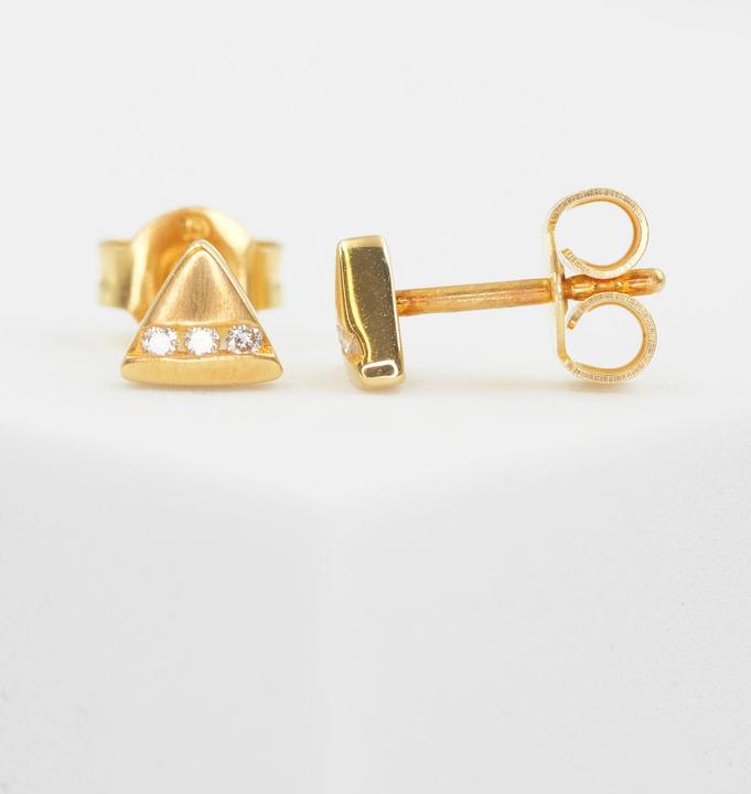 Image du produit Muau Boucles d'oreilles (Or jaune 750/18K)