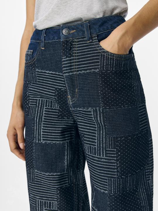 Actual product image Object Patchwork Wide Fit Jeans (S)