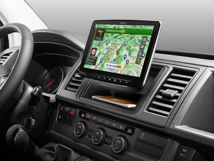 Alpine INE-F904T6 Navigation 1-DIN, 9 Zoll, spezifisch für VW/SKODASEAT für MIB1 (9")