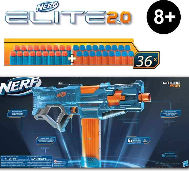 Immagine prodotto Nerf Turbina Elite 2.0 CS-18