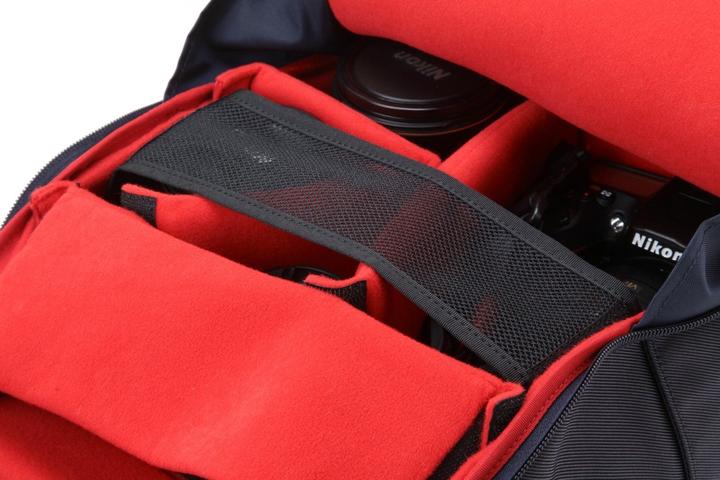 Actual product image Artisan & Artist RR4-06C Leather Panel Backpack