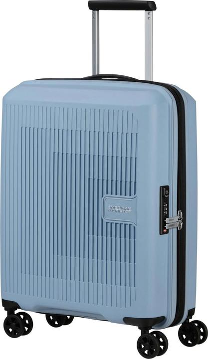 American Tourister Reisekoffer Aerostep 36 L, Soho Grey (36 l, Handgepäck (bis 50l))