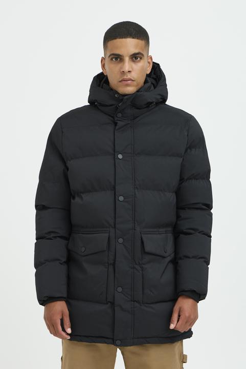 Actual product image Blend Buttoned hooded puffer jacket with pocket (M)